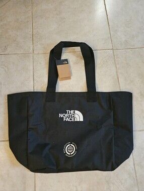 The North Face Black Logo Tote Bag